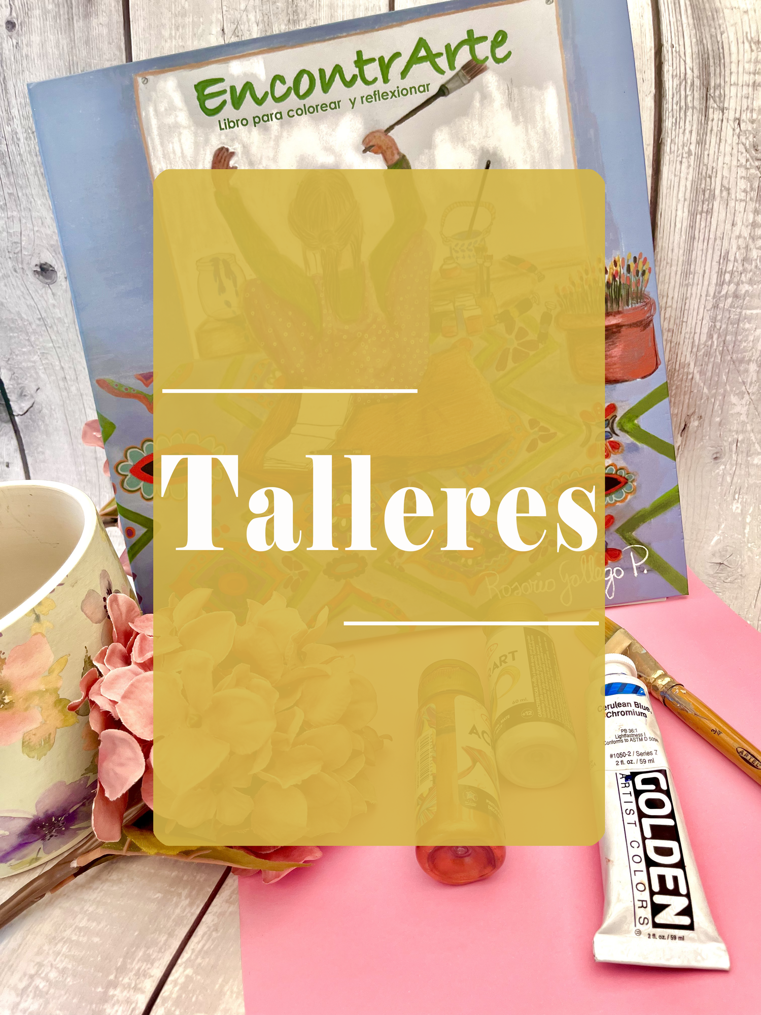 colección talleres de rosario gallego, online y presenciales
