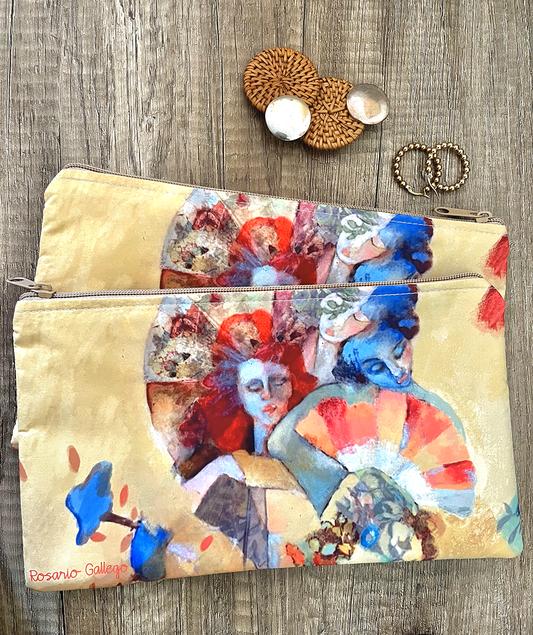 estuche Ásia con illustración de Rosario Gallego